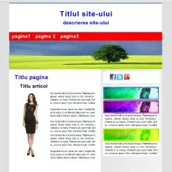 pagina de interior, proiect de webdesign timisoara cu 300 de euro