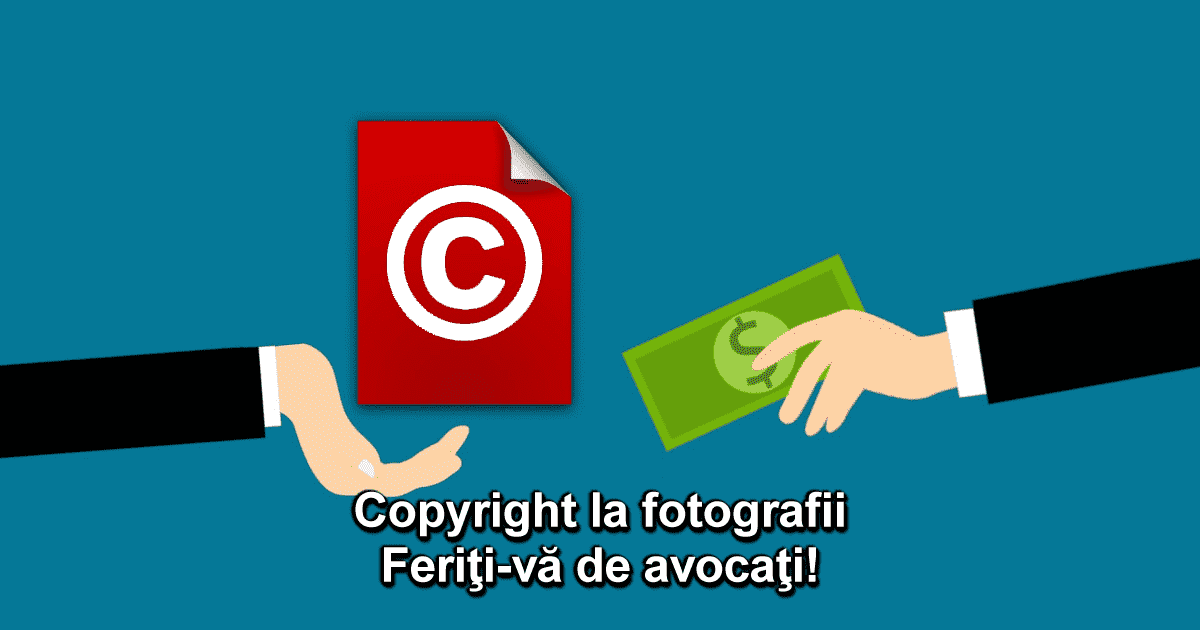 copyright pentru fotografii