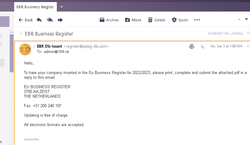 SEO Timisoara e-mail