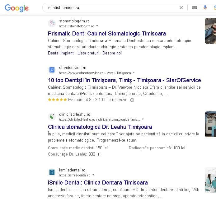 SEO pentru dentisti. Cuvantul cheie este de fapt subiectul SEO pentru dentisti