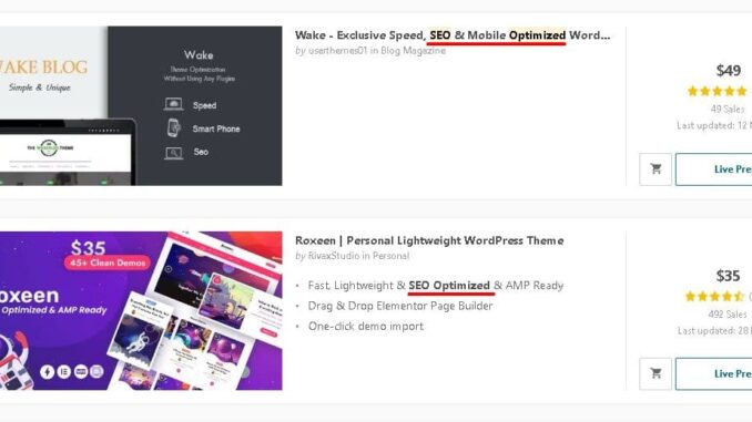 Gata optimizate SEO (subliniat) sunt doar „cârlige” care să agațe cumpărătorii! În realitate nu există așa ceva, căci template-urile sunt pentru uz general. Trebuie adaptate la fiecare, inclusiv și mai ales pe partea de optimizare! Gata optimizate SEO (subliniat) sunt doar „cârlige” care să agațe cumpărătorii! În realitate nu există așa ceva, căci template-urile sunt pentru uz general. Trebuie adaptate la fiecare, inclusiv și mai ales pe partea de optimizare!