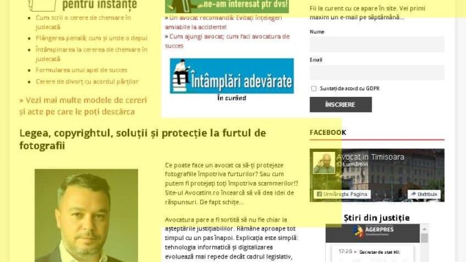 UX si citrea textului dintr-o pagin web