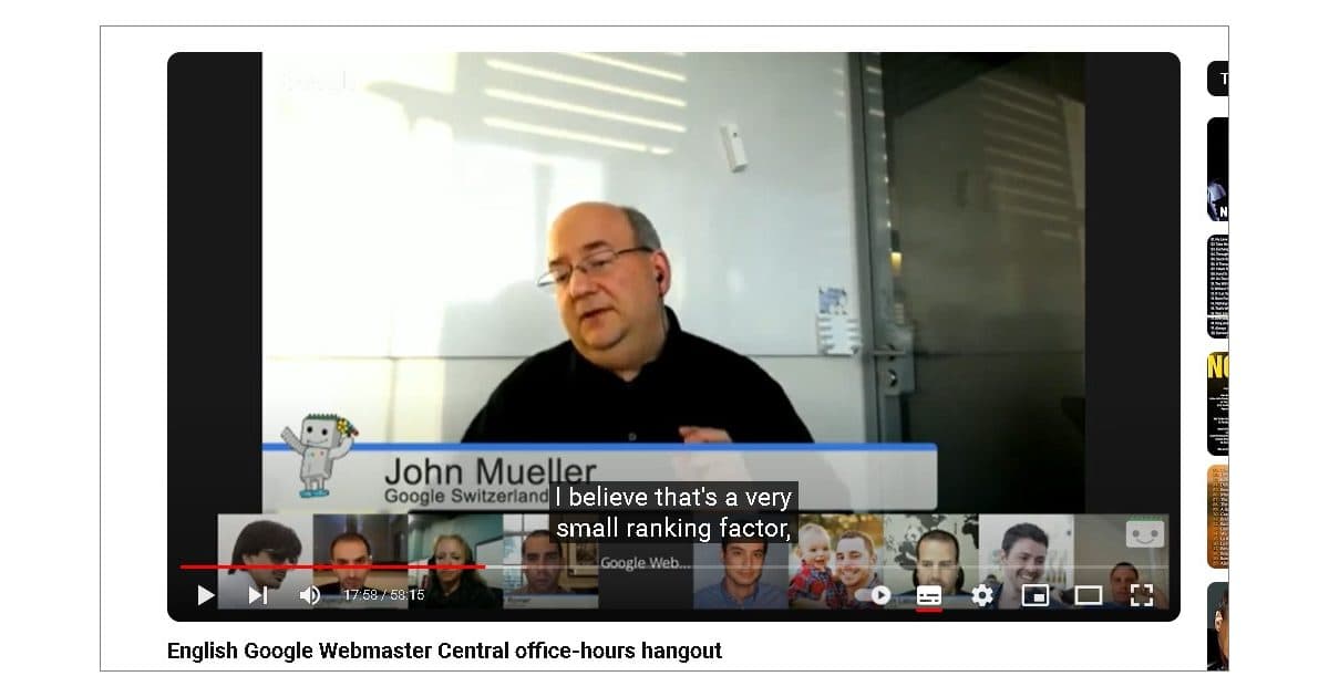 Despre keyword si ranking cu John Mueller de la Google