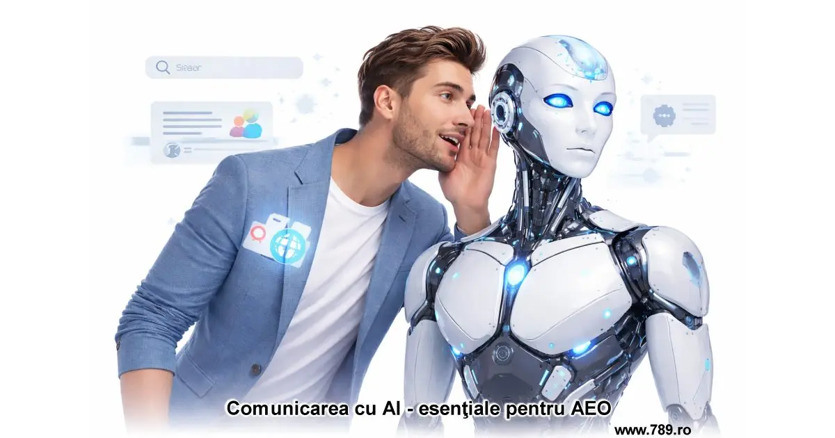 esentiale pentru AEO - comunicarea cu AI