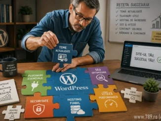 Administrare site-uri in wordpress; SEO si mentenanță